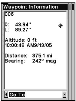 LOWRANCE IFINDER H2O C - Rechercher une intersection - 7