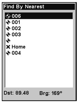 LOWRANCE IFINDER H2OC - Rechercher la première rue (gauche) ; listes des résultats (droite). - 6