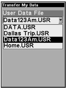 LOWRANCE IFINDER HUNT - Fichiers de données GPS: - 5