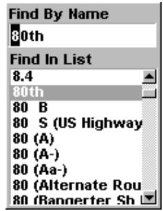 LOWRANCE IFINDER HUNT - Rechercher une rue - 4