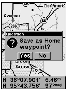 LOWRANCE IFINDER HUNT - Fixer un point de départ (home waypoint) - 1
