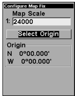 LOWRANCE IFINDER PRO - Pour configurer le map fix: - 2