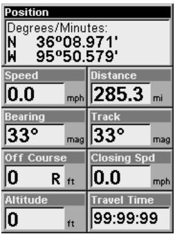LOWRANCE IFINDER PRO - Écran de position - 1