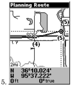 LOWRANCE IFINDER PRO - Itinéraires créés avec le ifinder - 4