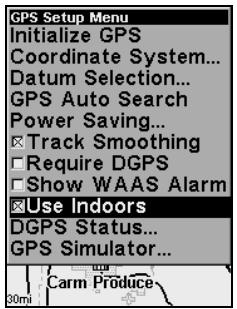 LOWRANCE IFINDER PRO - Utilisation en intérieur - 1