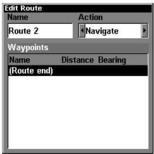 LOWRANCE LMS-240 - Créer un parcours - 2