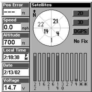 LOWRANCE LMS-240 - Avisement: - 2