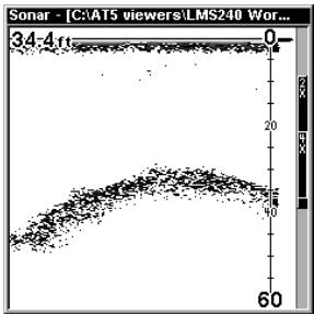 LOWRANCE LMS-240 - Sensibilité - 1
