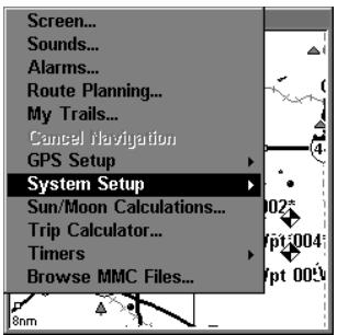 LOWRANCE LMS-240 - Renseignement sur le logiciel - 1