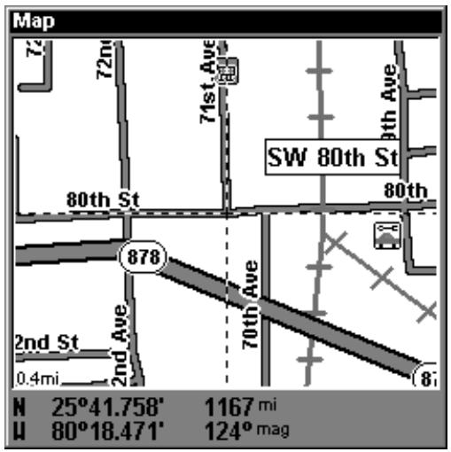 LOWRANCE LMS-240 - Trouver une intersection - 3