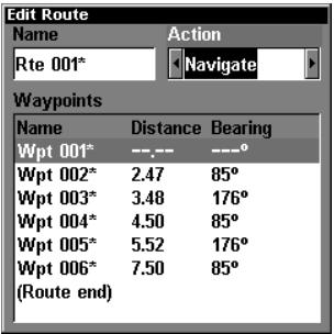 LOWRANCE LMS-240 - Suivi d'un parcours - 3