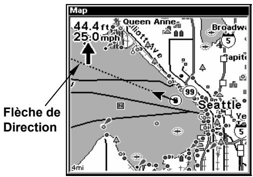 LOWRANCE LMS-525C DF - Pour afficher des informations à votre écran: - 2