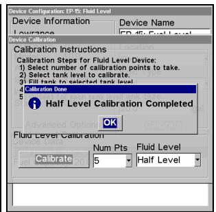 LOWRANCE LMS-525C DF - Étalonnage 3 points - 3