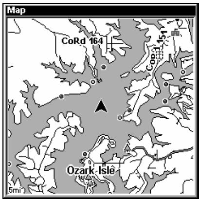 LOWRANCE LMS-525C DF - Écran cartographique - 1