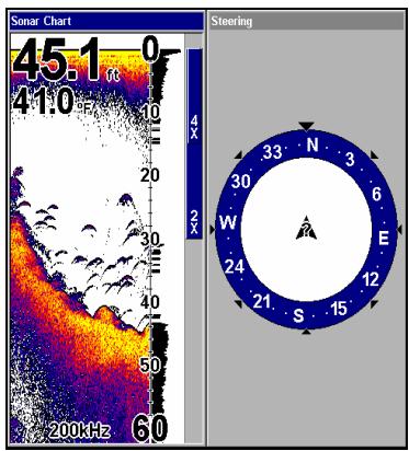 LOWRANCE LMS-525C DF - Écran de navigation - 1