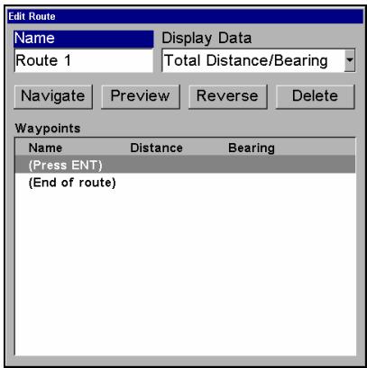 LOWRANCE LMS-525C DF - Itinéraires créés sur PC - 2