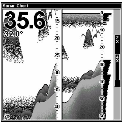 LOWRANCE LMS-525C DF - Écran du sondeur - 2