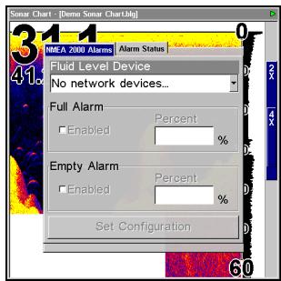 LOWRANCE LMS-525C DF - Alarmes NMEA 2000 - 2