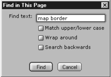 LOWRANCE MAPCREATE 6.2 - Utilisez la commande de recherche de Netscape pour trouver des documents de l'aide. - 1