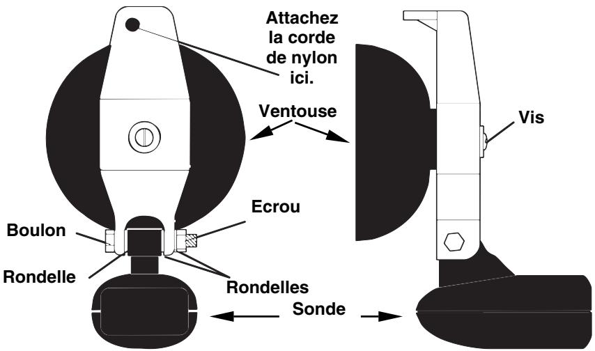 LOWRANCE PPP-12 - ASSEMBLAGE DE LA SONDE PORTATIF - 1
