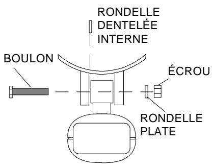 LOWRANCE X48 - Installation du support du moteur de pêche à la cuiller (X-48 Seulement) - 1