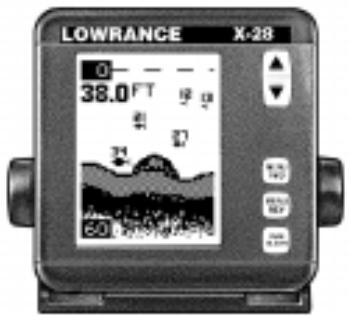 LOWRANCE X48 - Mise en marche/remise à zéro - 1