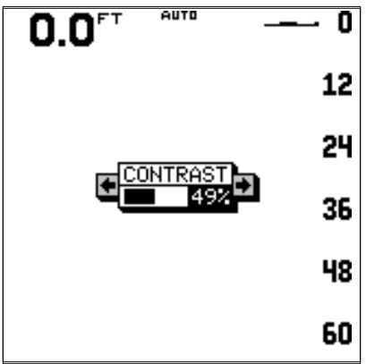 LOWRANCE X65 - Mise en marche/lumières - 1