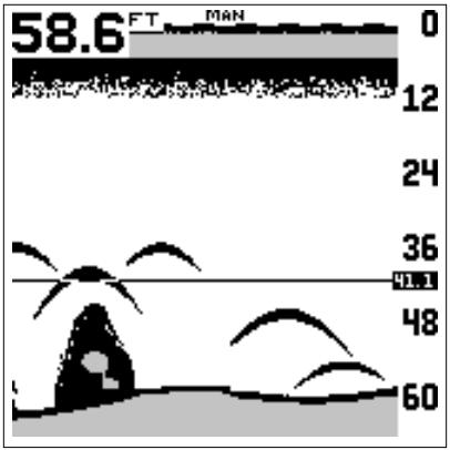 LOWRANCE X65 - Curseur de graphique - 1