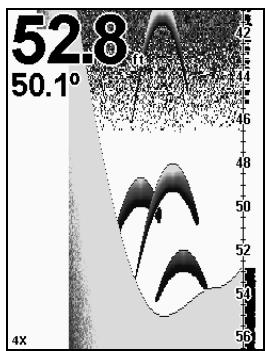 LOWRANCE X67C - Pour activer la barre de Zoom: - 3