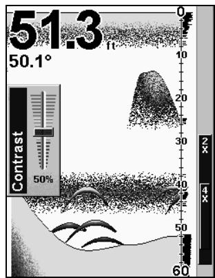LOWRANCE X67C - Contraste - 2