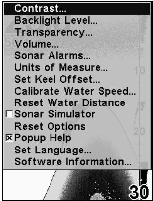 LOWRANCE X67C - Contraste - 1