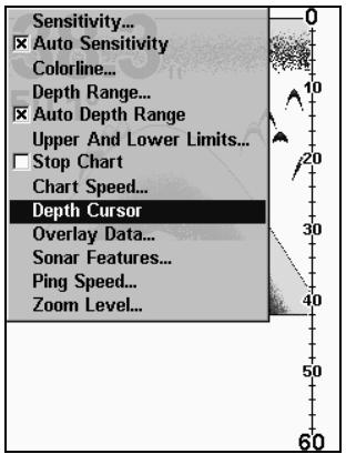 LOWRANCE X67C - Curseur de Profondeur - 1