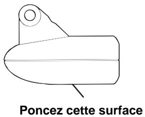 LOWRANCE X67C - Installation à l'intérieur de la coque - 1