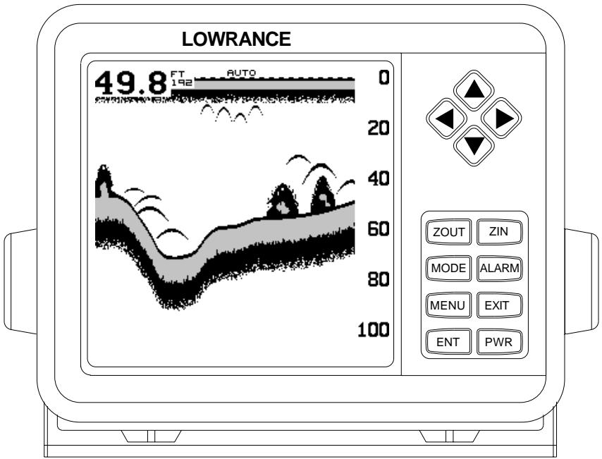 LOWRANCE X85 - Touches fléchées - 1