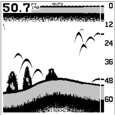 LOWRANCE X85 - Réglage de graphique - 2