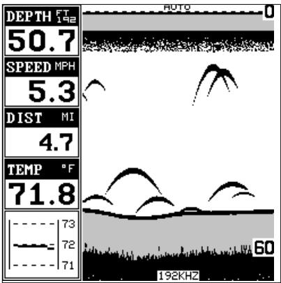 LOWRANCE X85 - Affichage numérique/graphique - 1