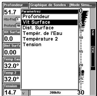 LOWRANCE X87 - Personnaliser son écran de données numériques - 1