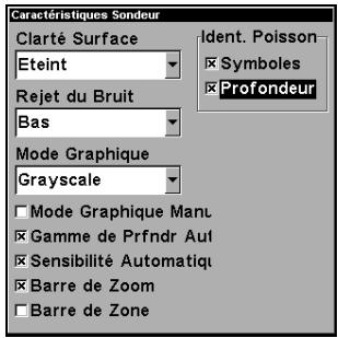 LOWRANCE X88DF - Profondeur du poisson (FishTrackTM) - 2