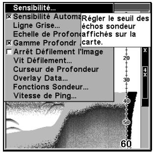 LOWRANCE X88DF - Info-bulles - 1