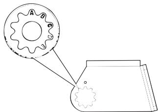 LOWRANCE X98DF - Assemblage du support - 1