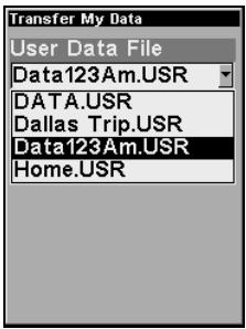 LOWRANCE IFINDER H2O - GPS Data Files: - 6