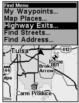 LOWRANCE IFINDER H2O - Find Interstate Highway Exits - 2