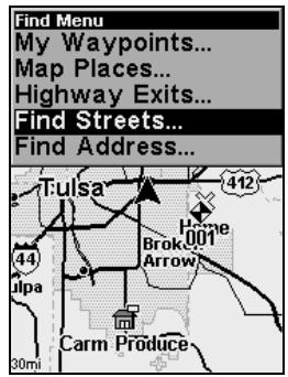 LOWRANCE IFINDER H2O - Find a Street - 2