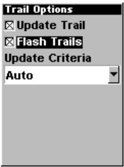 LOWRANCE IFINDER H2O - Flash Trails on Screen Option - 1