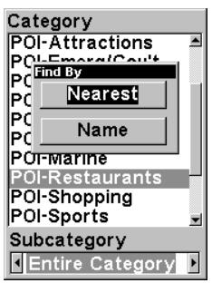 LOWRANCE IFINDER H2O - Find Map Places or Points of Interest (POI) - 4