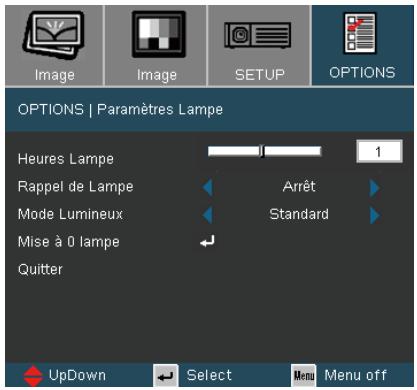 OPTOMA EP783L - Mode veille - 1