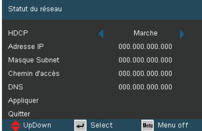 OPTOMA EP783L - Comment utiliser un navigateur web pour contrôler votre projecteur - 1