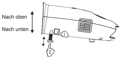 OPTOMA PT100 - Winkel anpassen - 1