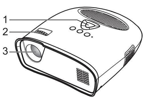 OPTOMA PT100 - A propos de votre projeteur - 1