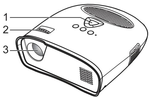 OPTOMA PT100 - About Your Projector - 1